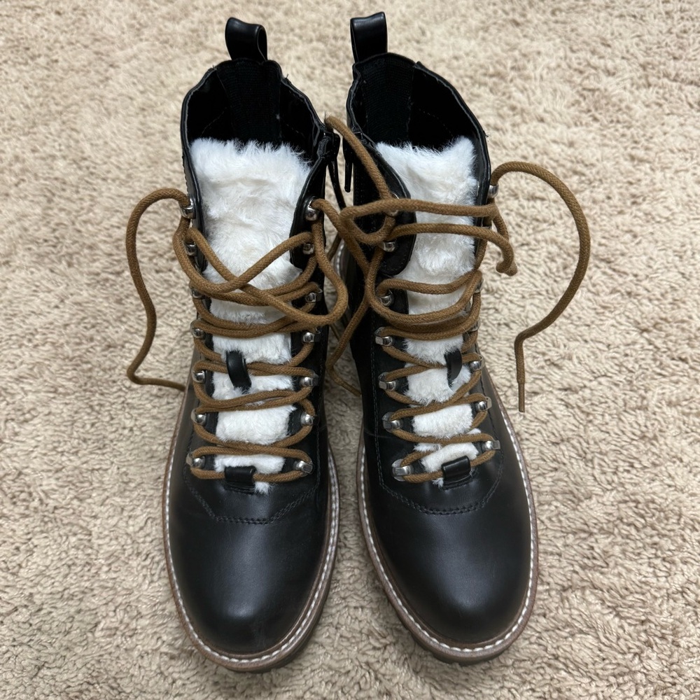 A New Day, Lexington Faux Fur Hiking Boots